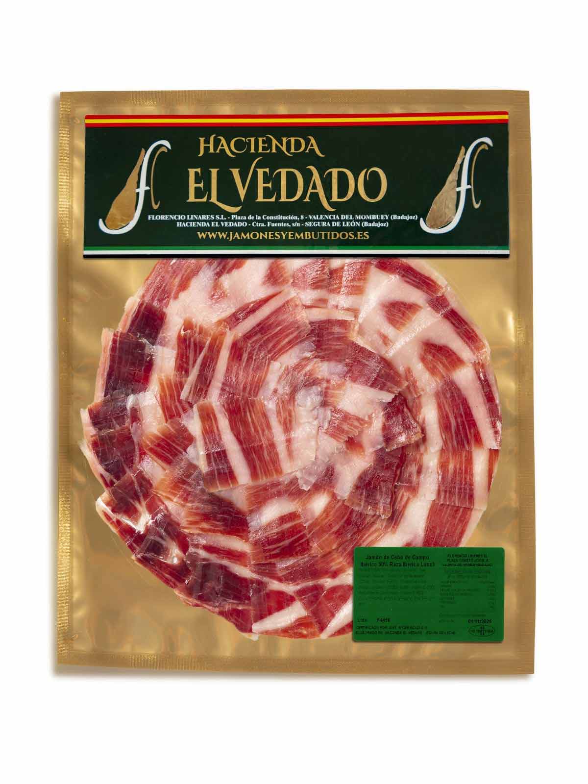 Loncheado de Jamón de Cebo de Campo Ibérico 50% Raza Ibérica