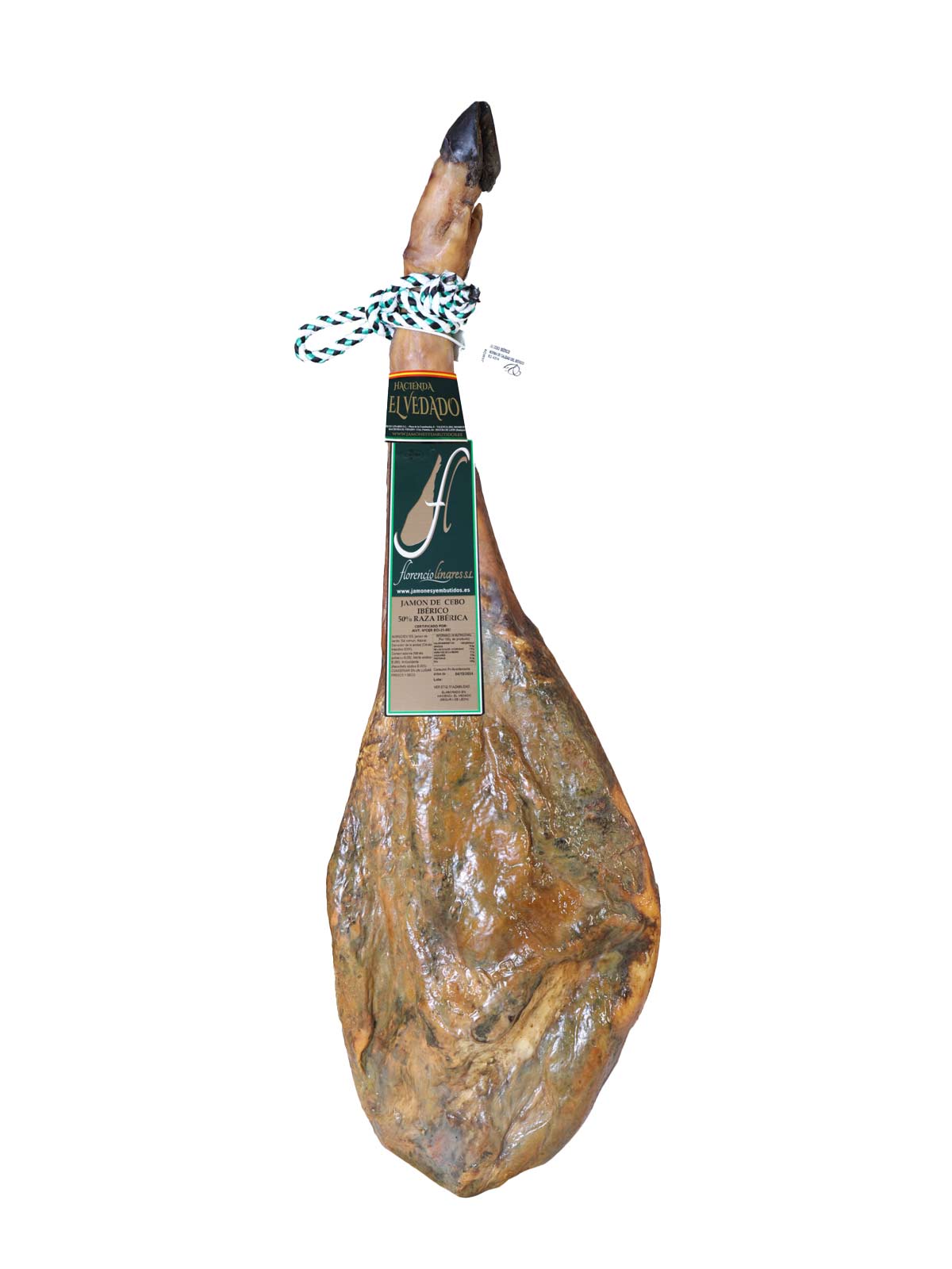 Jamón de cebo ibérico 50% raza ibérica