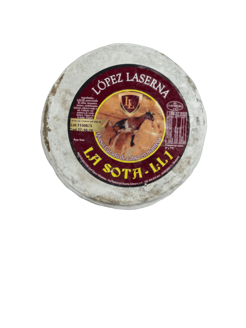 Queso de cabra curado en manteca la sota